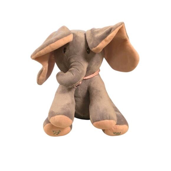 Dimple Other - Dimple Baby Animated Plush Singing Interactive Musical Peek A Boo Elephant